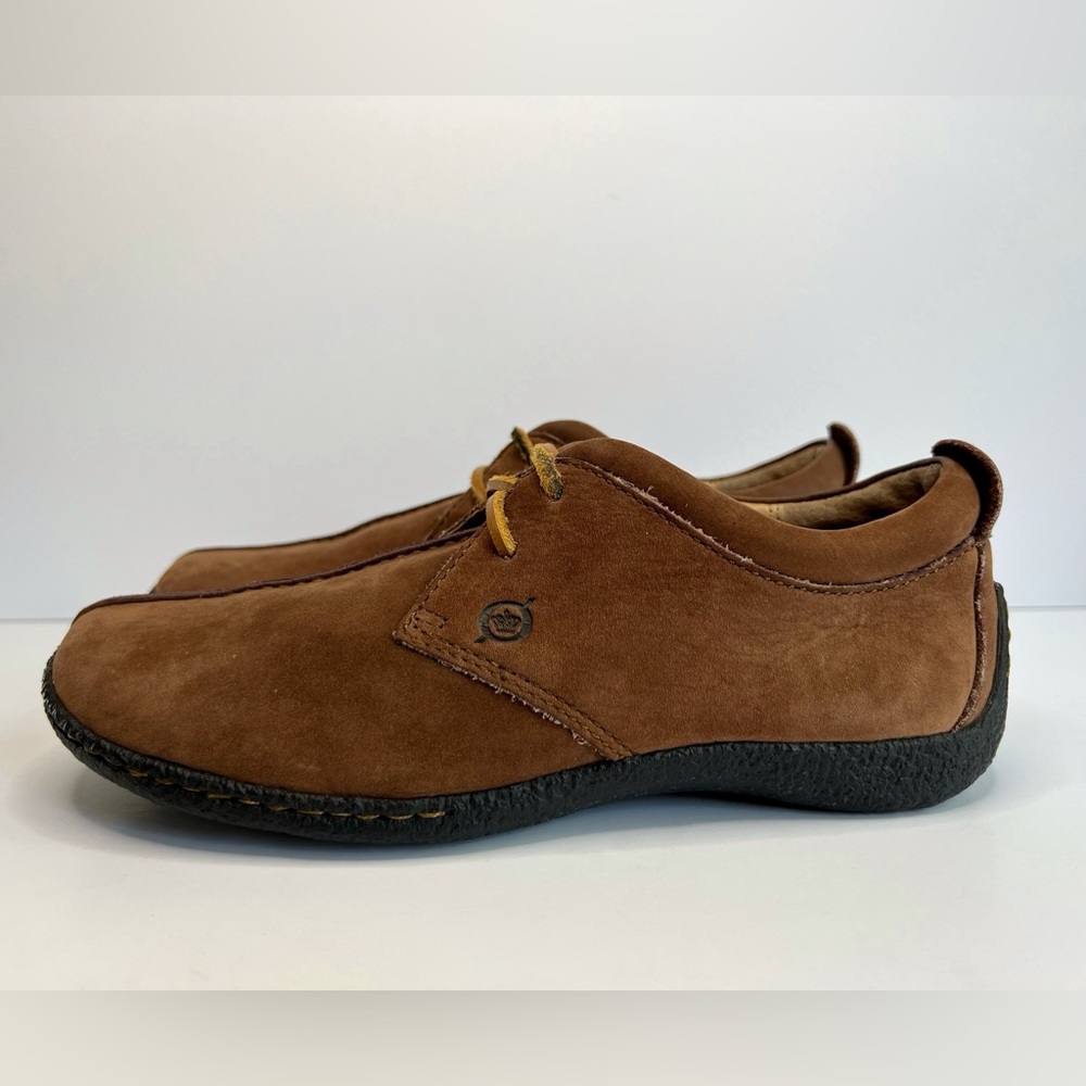 Born Women’s Sahara Leather Driving Oxford Lace Tan Nubuck Size 7.5 - Picture 15 of 15